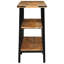 Solid Wood Top Console Table-1980550218