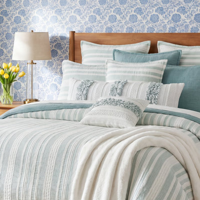 Cambria Cotton Coverlet Set