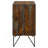 Komomo Grey 1-Adjustable Shelf Accent Cabinet-120516280