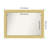 Sophia Non-Beveled Framed Wall Mirror-119321144-118340189