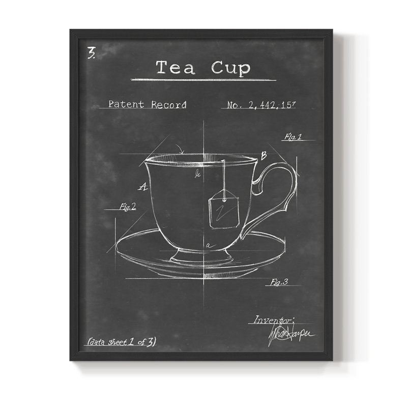 Morning Routine I Framed Print - Solid Wood, Black, 30" H x 24" W