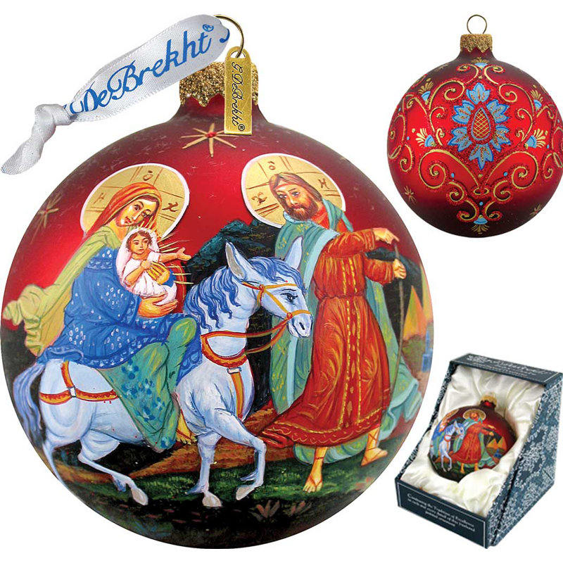 Ornement boule de Noël Holiday Splendor