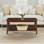 Table basse avec tablette Sonora