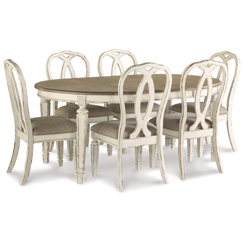 Realyn Dining Table and Chairs, 6