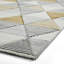 Machine Woven Grey/Yellow Rug-70523001