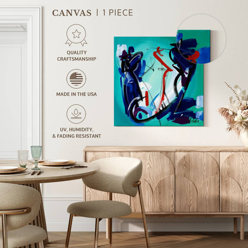 Havoc And Harmony, 33" H x 33" W