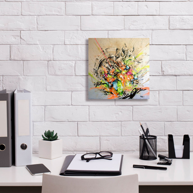 'Unison' by Taka Sudo, Canvas Wall Art, 12" H x 12" W x 0.75" D