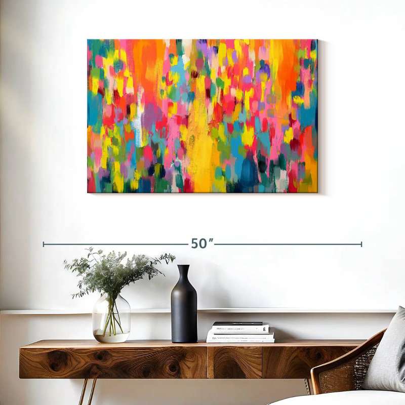 Avery Abstract Vibrant Mix I, H 24 po x l 36 po