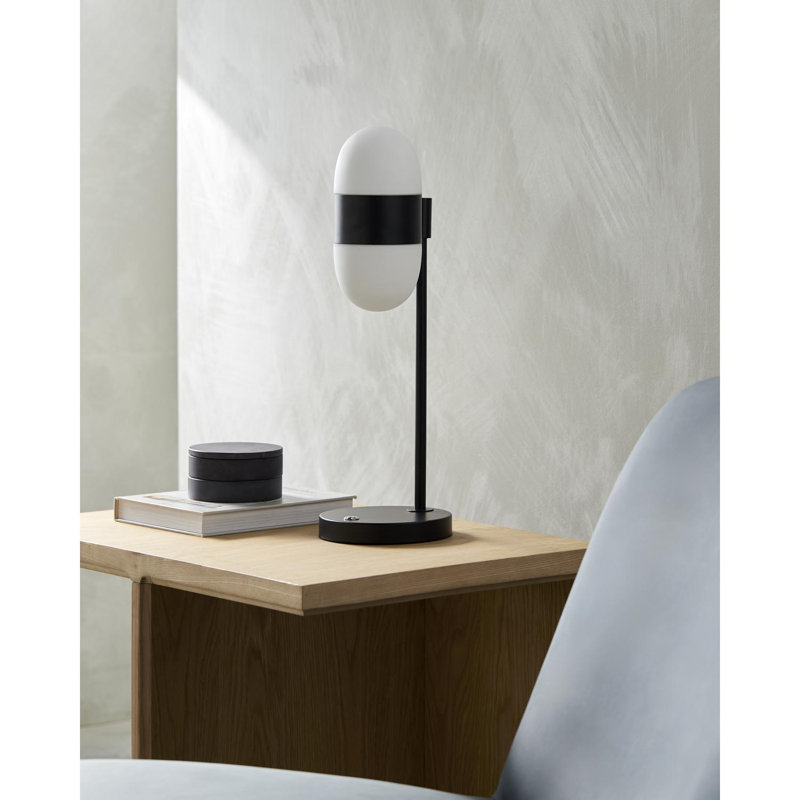 Navana Accent Table Lamp, Black