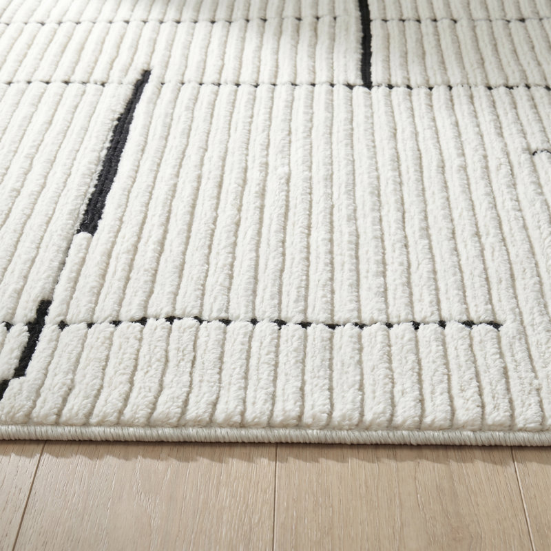 Rug Branch Alinda Collections Abstract Green Indoor Area Rug, Rectangle 5'4" x 7'8"