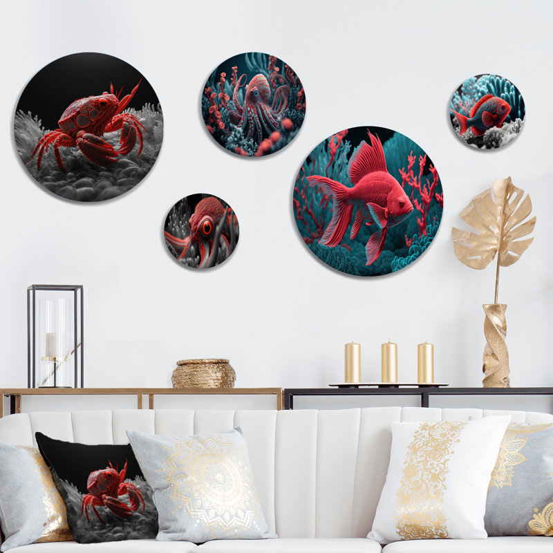 Nautical & Beach Wall Decor on Metal