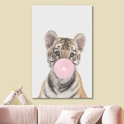 Impression sur toile mignonne, impression sur toile