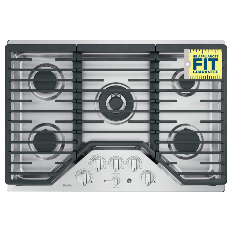 Range 30" Gas Cooktop with 5 Burners