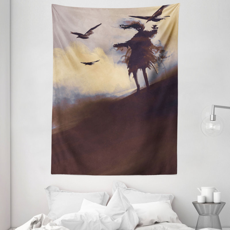 Tapisserie en polyester âme foncée, H 80 po x l 60 po