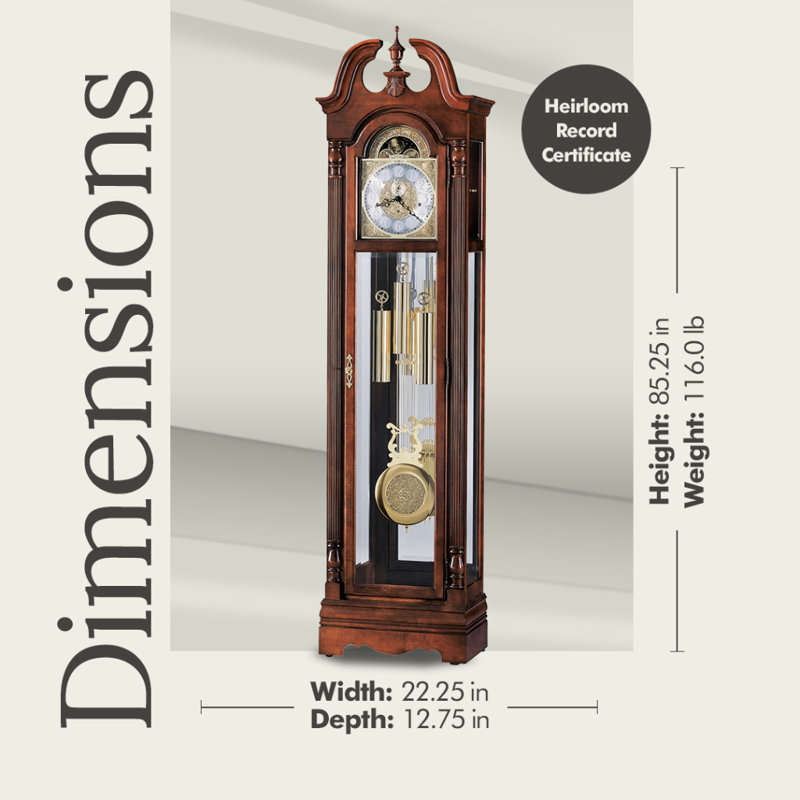 Benjamin 82.5" Grandfather Clock