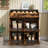 35" Tall Storage Cabinet With 4 Doors-132548597