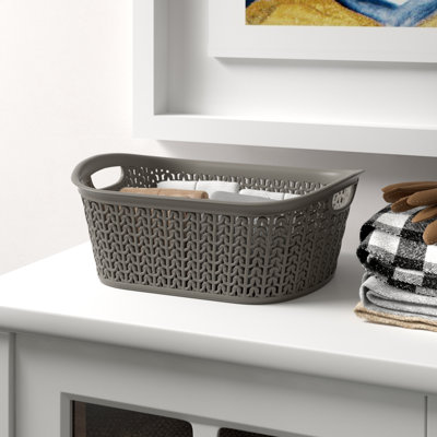 JVL Plastic Decorative Basket
