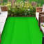 Tapis rectangulaire vert en polypropylène Kristofer-537295915