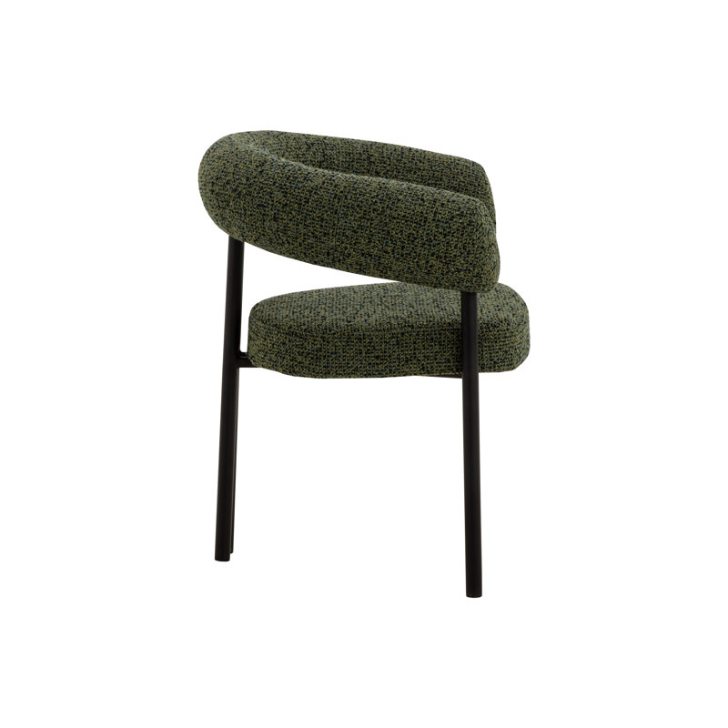 Oniva Upholstered Arm Chair, Black, Noah Meadow