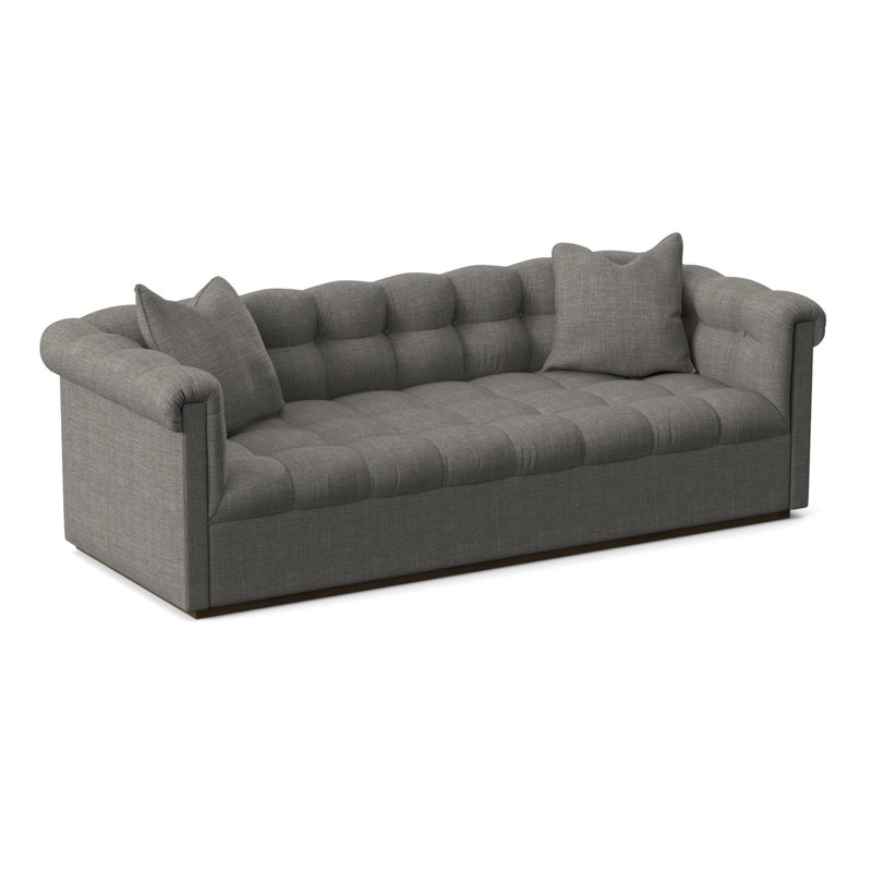 Thom Filicia Home 98" Nottingham Sofa, Tommy Flax, Havana