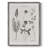Multi Botanical II Framed Print - Solid Wood 48180-1620343367