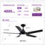 Ventilateur de plafond 5 lumières Modern-92476305
