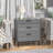Rhylan 3-drawer Nightstand In Gray