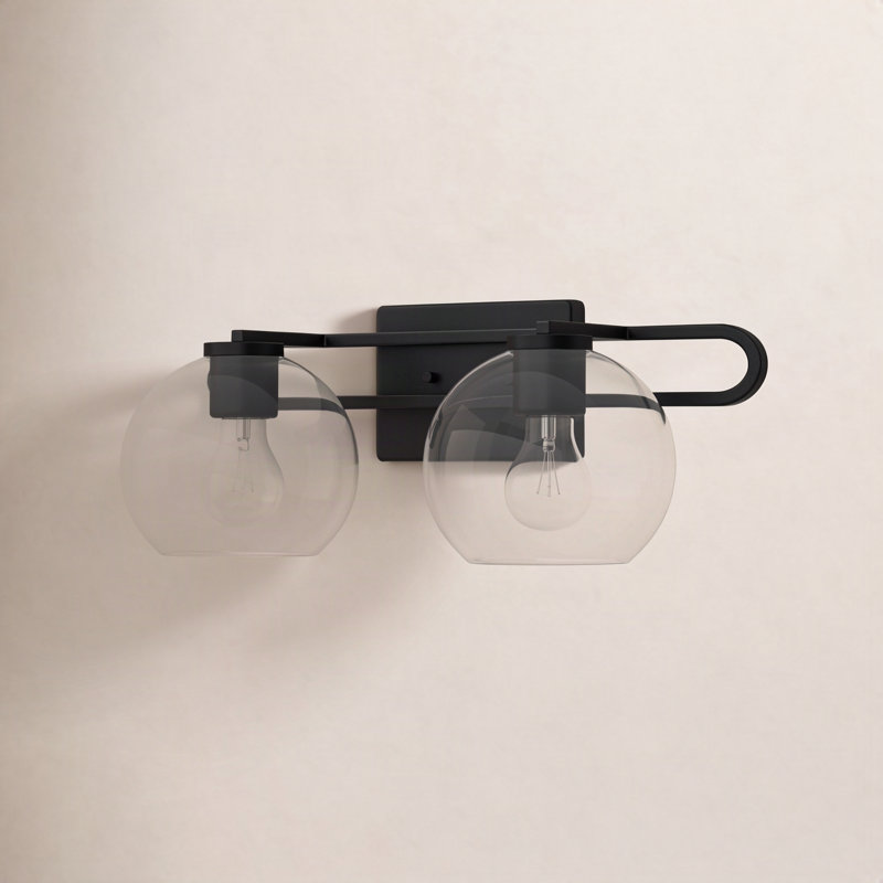 Codyn 4 - Light Vanity Light, 7.63"H x 19.75"W x 8.38"D, Midnight Black, 2