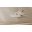 Lavabo de salle de bain mural rectangulaire en résine avec trop-plein 39,4 po x 17,7 po Badeloft WT-02-B-G-137927635