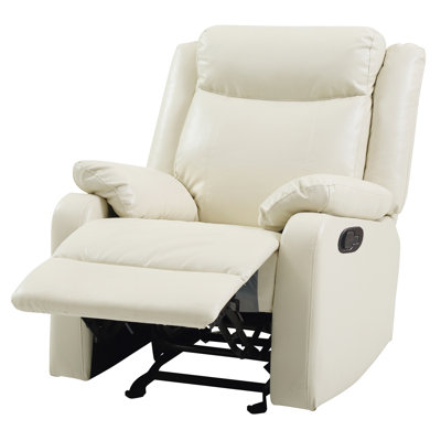 Glory Furniture Ward Rocker Recliner , PEARL