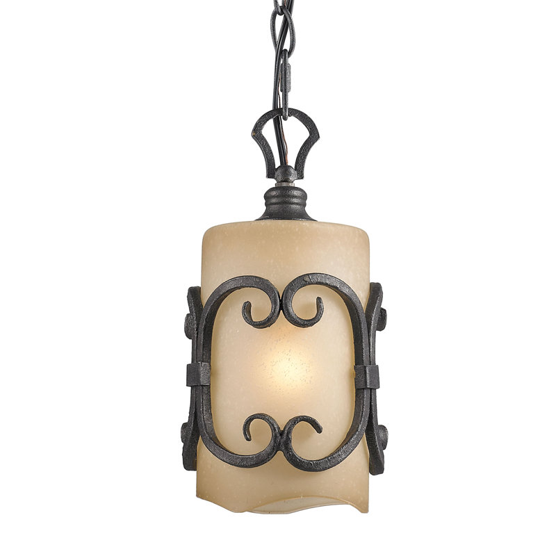 Conyngham 1 - Light Black Iron Shaded Pendant