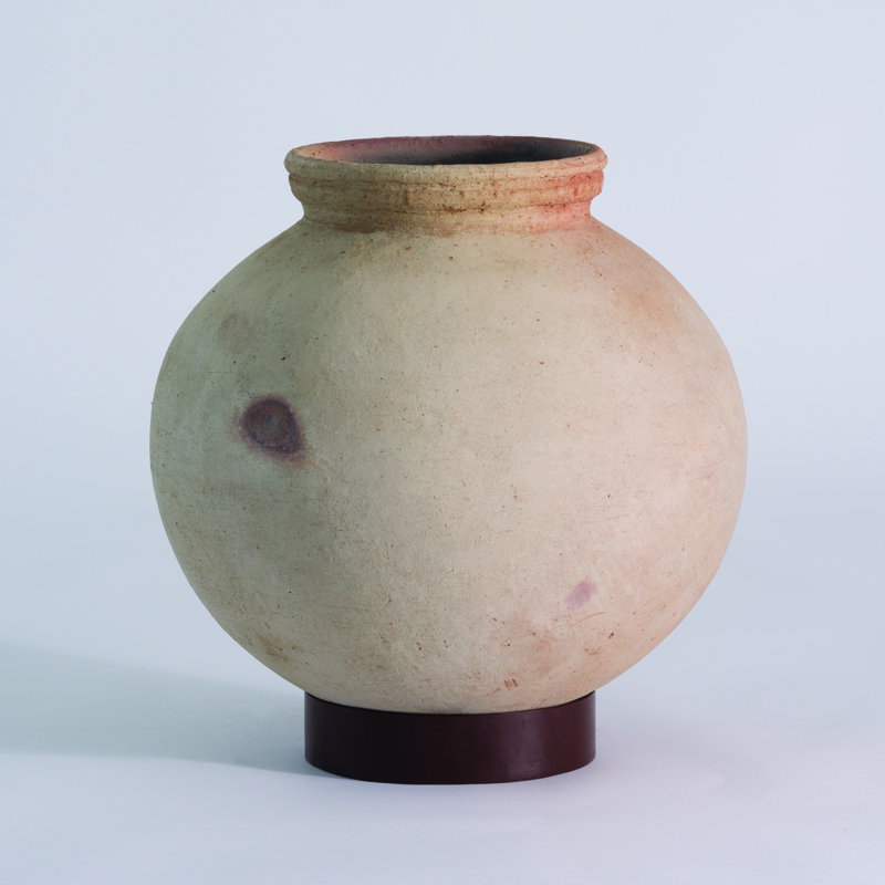Desert Water Pot w/Iron Base-XLg