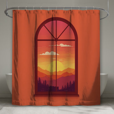 Rideaux de douche Sunset