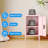 Metal Storage Employees Lockers With 1 Lockable Doors,locking Storage Cabinets For Small Spaces,home,school,gym,assembly Required,pink-2018139109