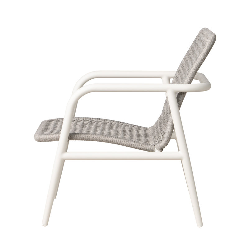 Lounge Chair-Set Of 4, Matte White
