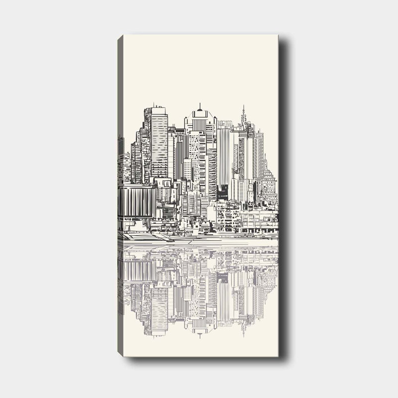 Wrapped Canvas Drawing