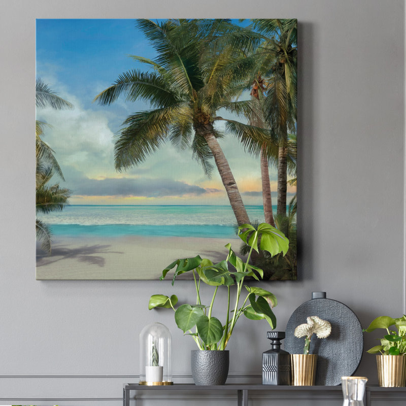 A Found Paradise II - Reproduction d'art sur toile tendue, H 32 po x l 32 po x P 1 po