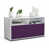 Purple / Matte White