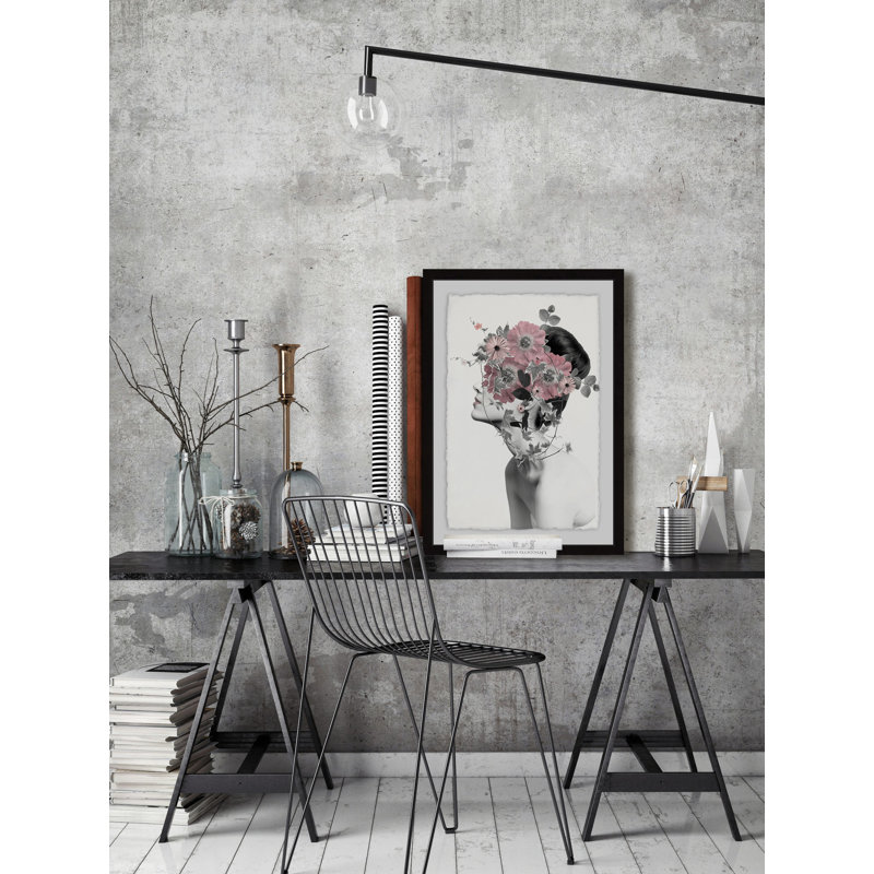 Floral Craze - Single Picture Frame Print, 91 cm H x 61 cm W x 4 cm D
