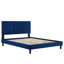 Lit plateforme performant en velours Sofia Channel par Modway-1032747525-1032747522