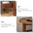 Modern Solid Wood End Table-1164290721