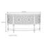 Buffet en bois massif sculpté