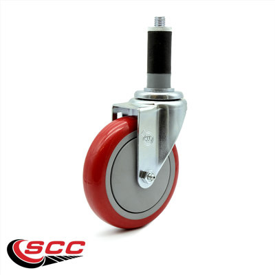 4-Piece Polyurethane Caster Set
