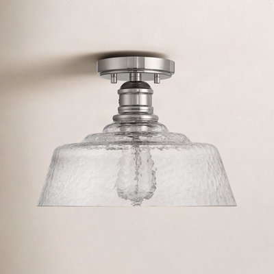 Lindholm 1-Light Dimmable Semi Flush Mount