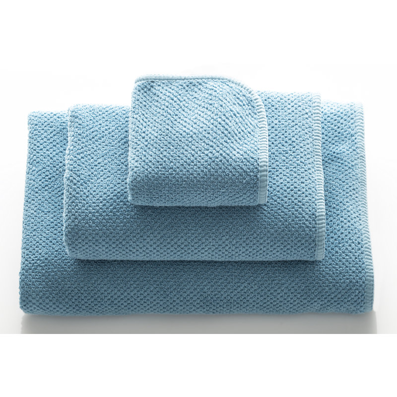 Bee Waffle Fingertip Towel, Petrol