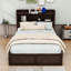 Lit plateforme avec tiroirs Dyonne-850469753