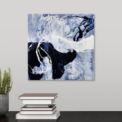 « yin yang », peinture sur toile