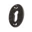 Hammer & Tongs - Rustic Escutcheon Plate - W35mm x H50mm - Black
