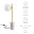Logic Terrazzo Table Lamp In White