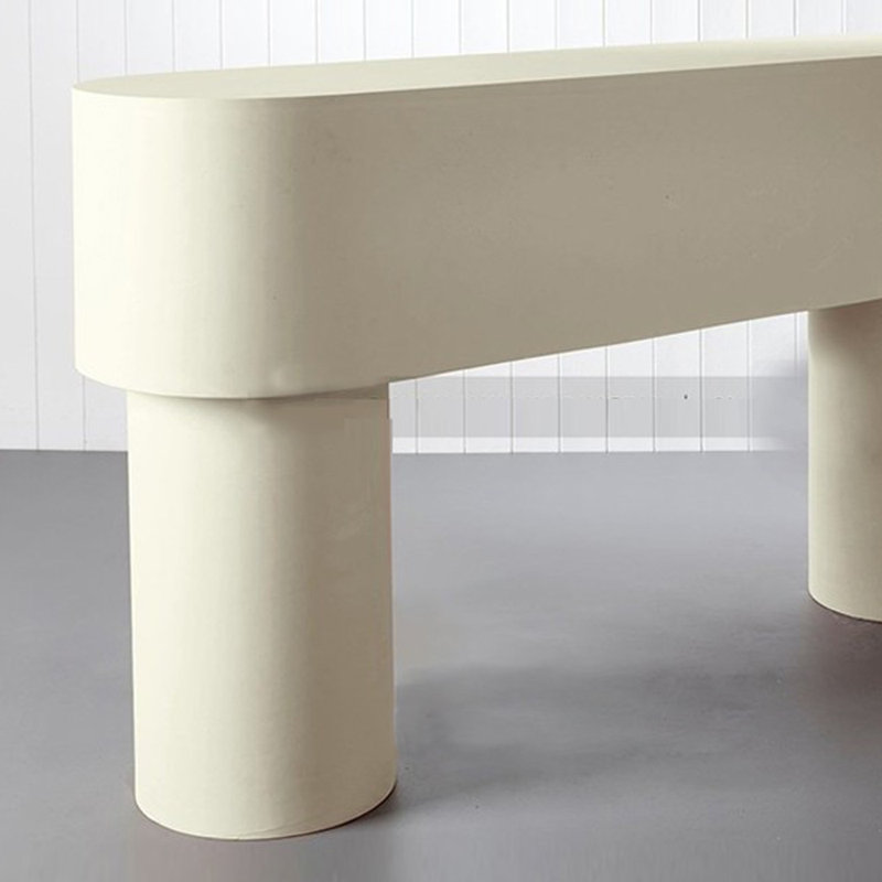 Console de hall d'entrée scandinave Creative, H 31 po x l 39,4 po x P 15,7 po